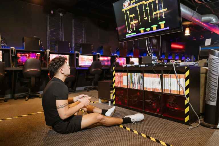 What is the infrastructure for e-gaming in DMCC?