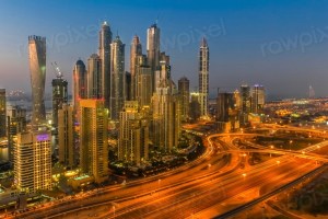 Dubai cityscape scenery