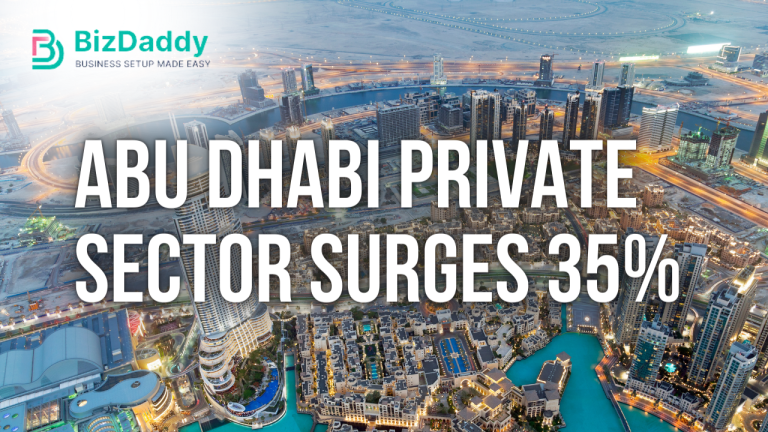 Powering Growth: Abu Dhabi Private Sector Surges 35% to Dh338.9 billion in 2023