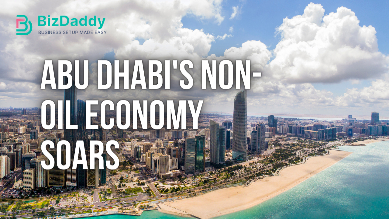 Powering Growth: Abu Dhabi's Non-Oil Economy Soars 9.1% in 2023