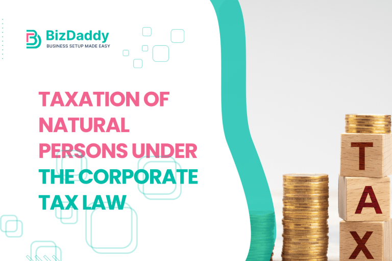 Taxation of Natural Persons under the Corporate Tax Law