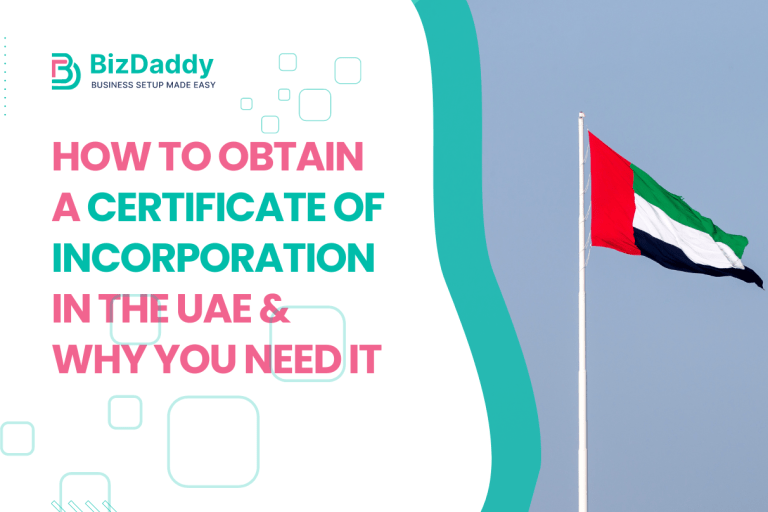 Certificate of Incorporation in the UAE