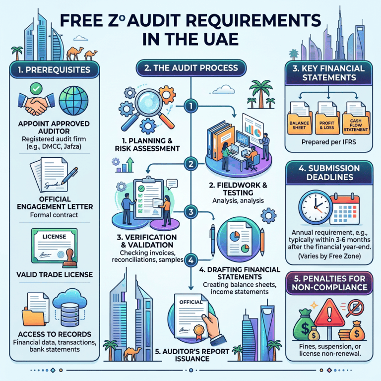 UAE free zone audit requirements